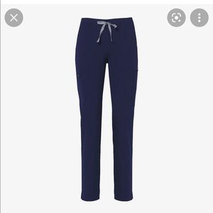 FIGS Navy Yola Skinny Scrub Pants XXS PETITE